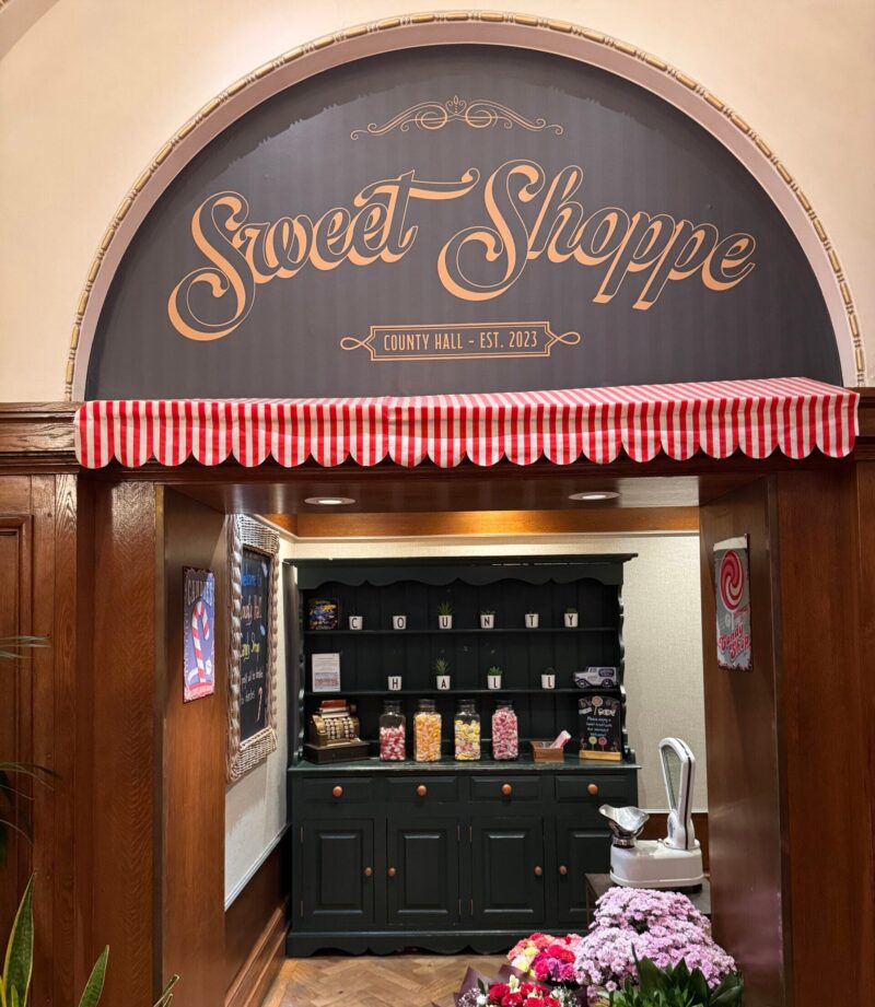 The Sweet Shoppe candy shop at County Hall in London