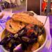 Red Curry Mussels with grilled bread at Blue Plate Oysterette