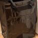 Black rolling tote bag with wheels for the farmers market