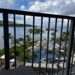 View of the pools and Kuilima Cove from our room at Turtle Bay